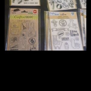 Assorted Clear Stamps
